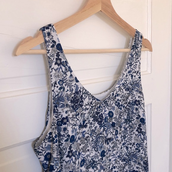 Floral Tank Top Blouse - Picture 3 of 6